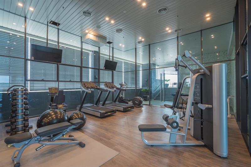 Zenith Hotel Putrajaya Exterior foto The gym at the 1018